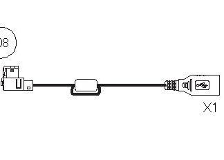 Conector usb IVA-W520R